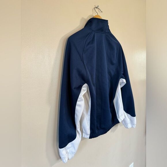 SALE! Men’s Navy Nike Team Warm-Up Jacket Size S EUC - Picture 4 of 6